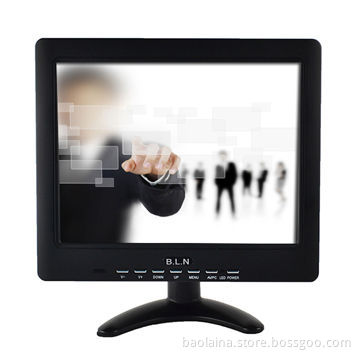 Touchscreen 10-inch LCD Monitor VGA/USB port Portable Plastic Case